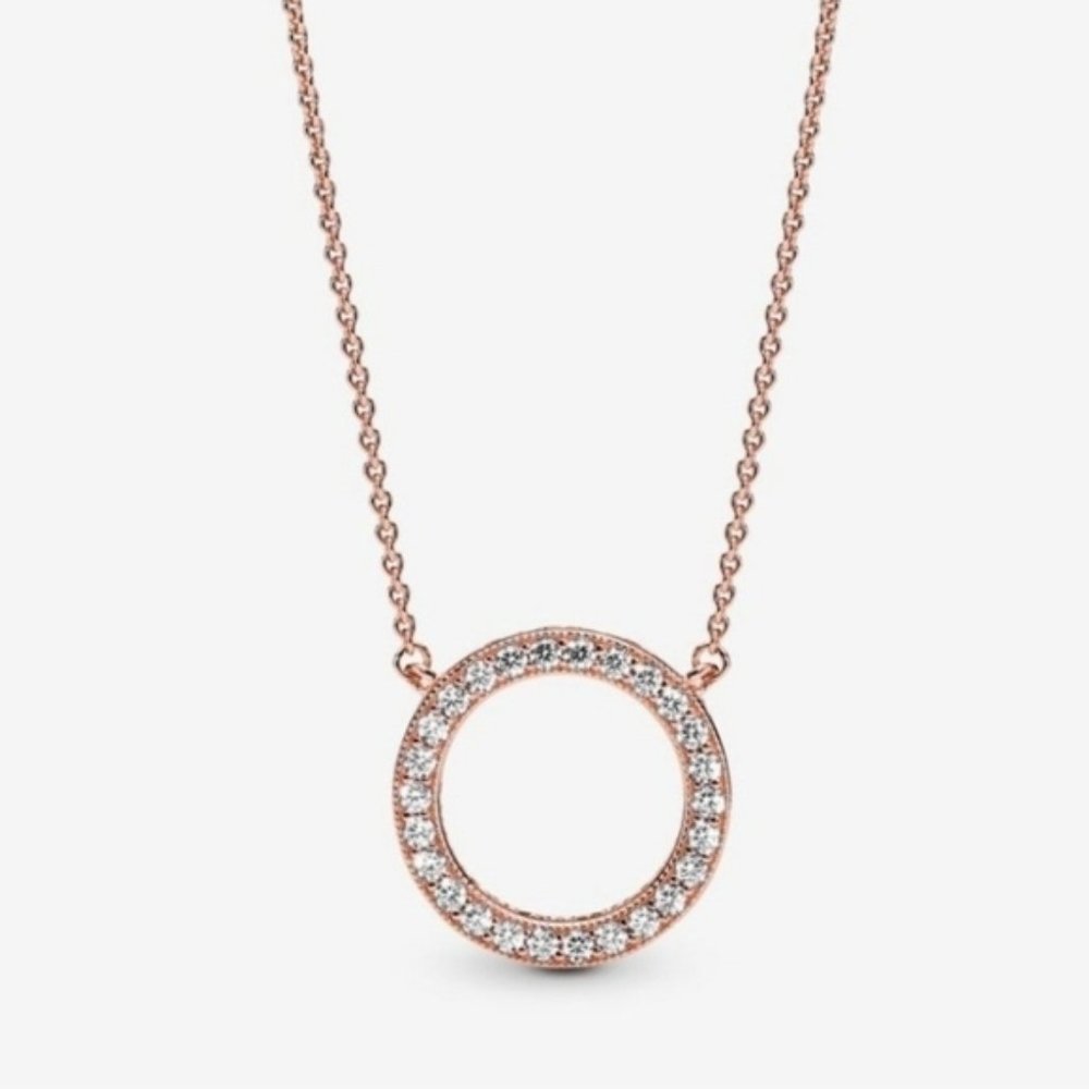 NEW Pandora Circle of Sparkle Necklace